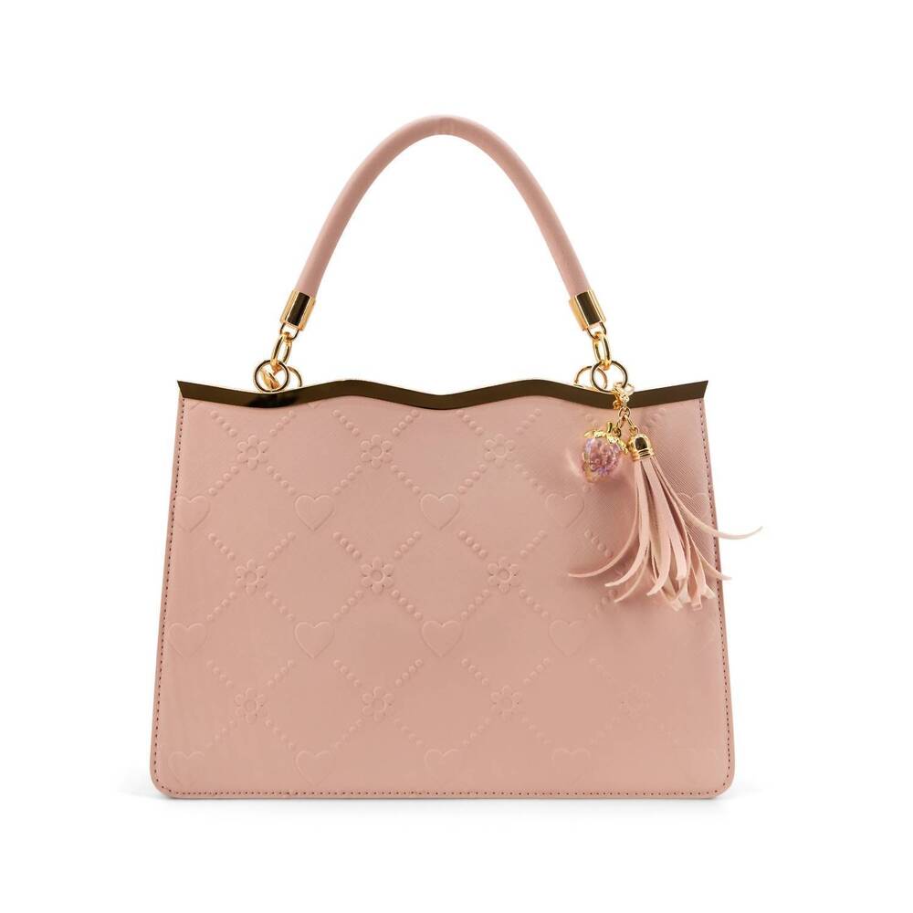 NEW LIKE DREAMS women's callie crossbody bag in blush